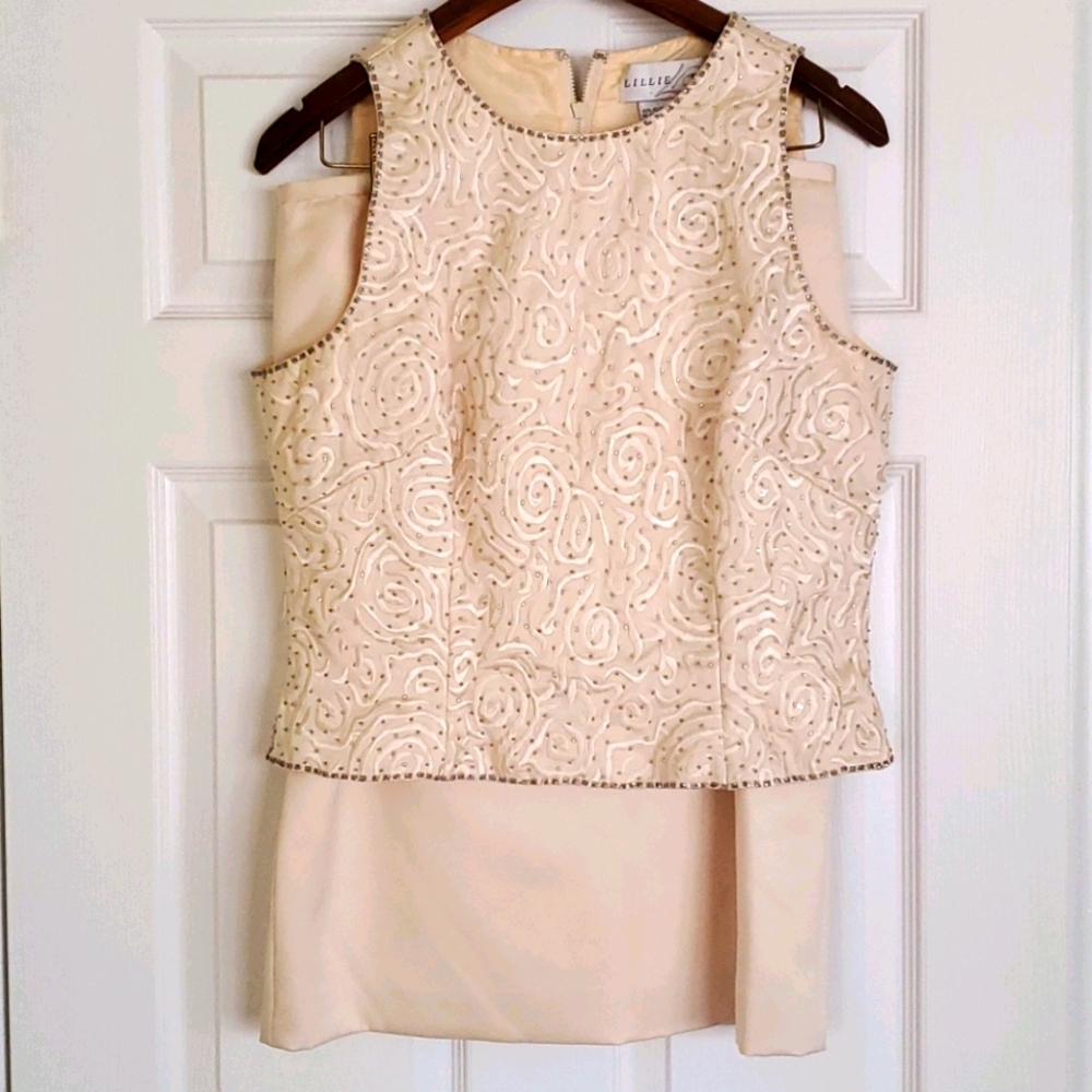 Formal skirt and top